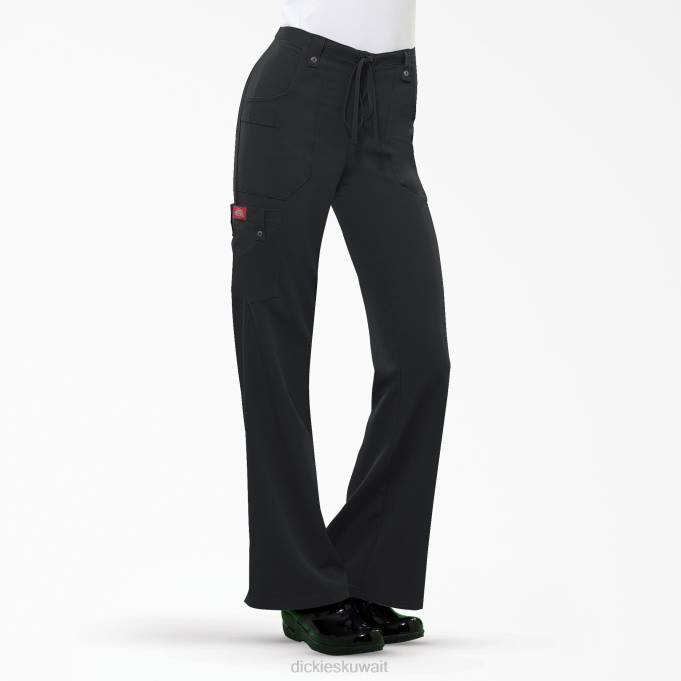 Dickies نحيف إكستريم تمتد واسعة الساق فرك السراويل البضائع أسود (بلك) ثياب 84442423