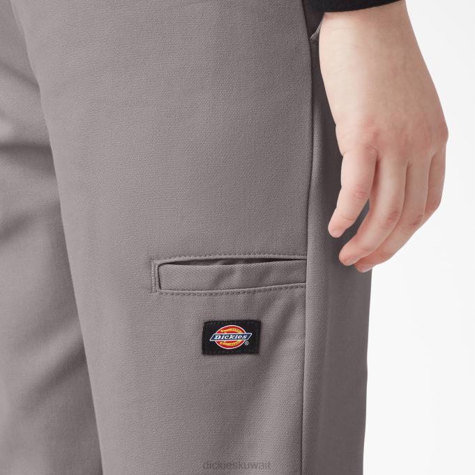 Dickies أطفال فليكس بنطال ضيق مناسب الفضة (سف) ثياب 84442652