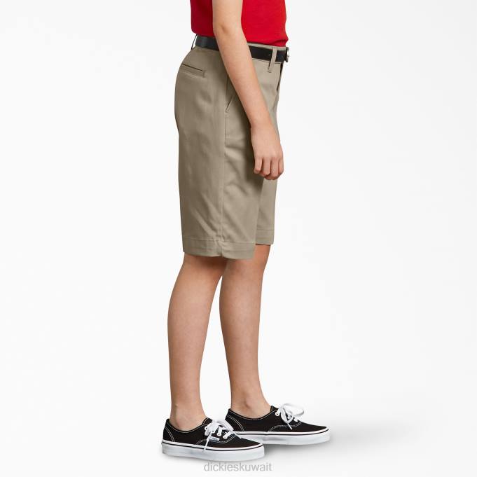 Dickies أطفال شورت برمودا بقصة كلاسيكية رمال الصحراء (س) ثياب 84442705