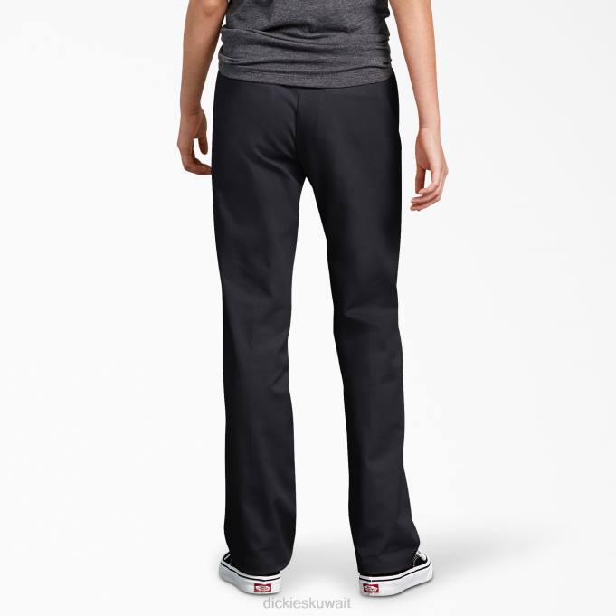 Dickies أطفال سروال مرن بقصة ضيقة أسود (بك) ثياب 84442709