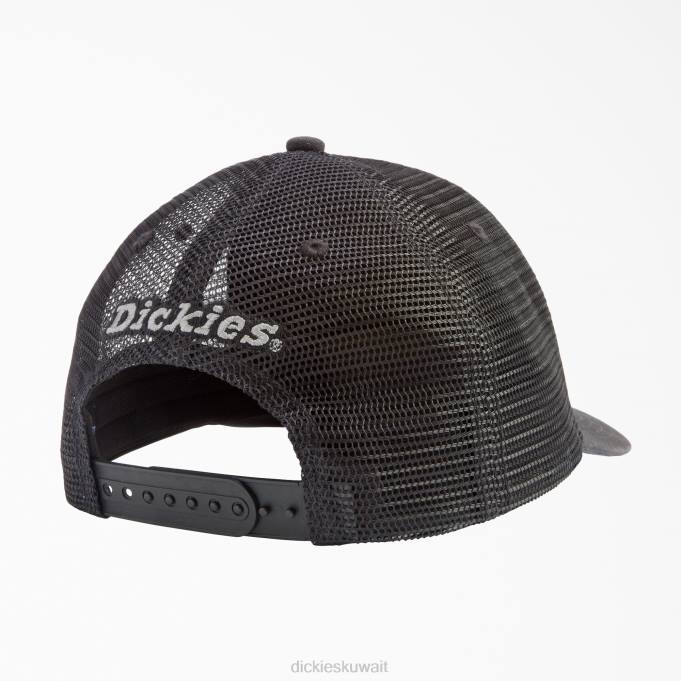 Dickies للجنسين غطاء سائق الشاحنة قماش أسود (بك) مُكَمِّلات 84442799