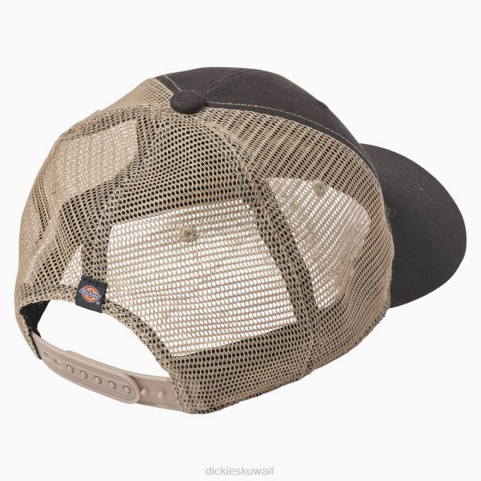 Dickies للجنسين عمال التصحيح قماش غطاء سائق الشاحنة أسود (بك) مُكَمِّلات 84442803