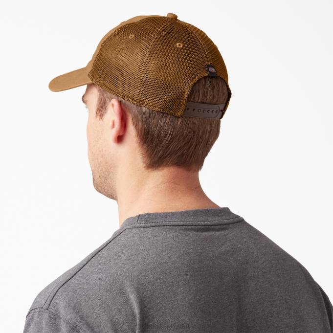 Dickies للجنسين قبعة سائق الشاحنة قماش البط البني (دينار بحريني) مُكَمِّلات 84442849