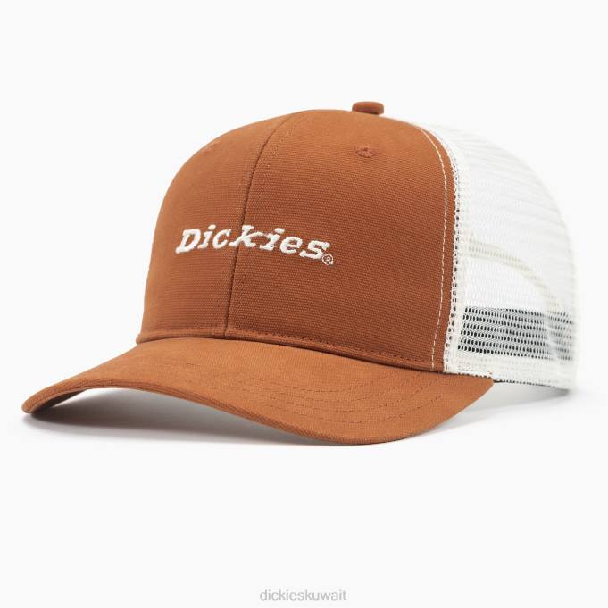 Dickies للجنسين غطاء سائق الشاحنة بلونين الزنجبيل البني (أي) مُكَمِّلات 84442865