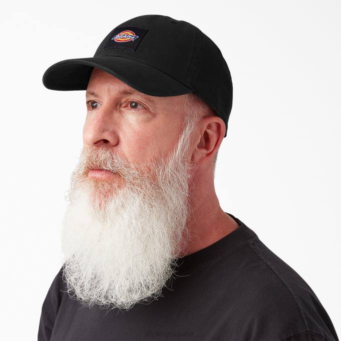 Dickies للجنسين غطاء قماش مغسول أسود (بك) مُكَمِّلات 84442881