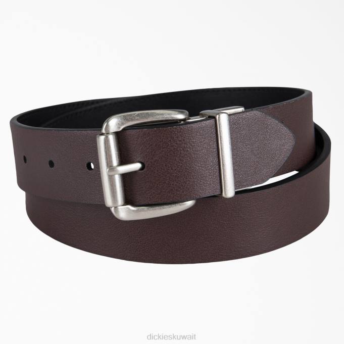 Dickies نحيف حزام مشبك دوار قابل للعكس أسود (بك) مُكَمِّلات 84442902