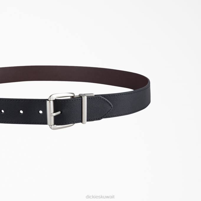 Dickies نحيف حزام مشبك دوار قابل للعكس أسود (بك) مُكَمِّلات 84442902