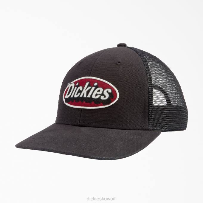 Dickies للجنسين كاب سائق شاحنة بشعار الماركة أسود (بك) مُكَمِّلات 84442903