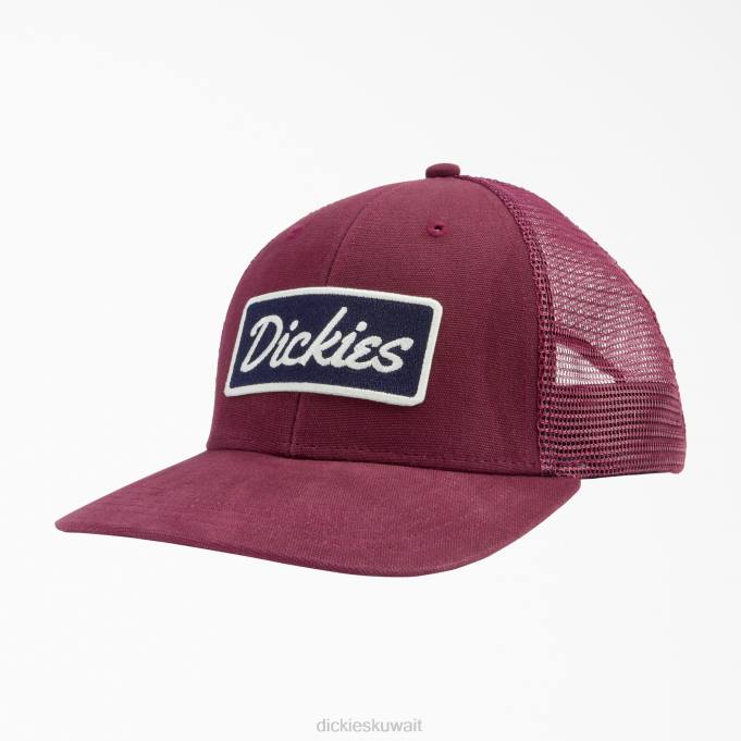 Dickies للجنسين كاب سائق شاحنة بشعار الماركة المارون (السيد) مُكَمِّلات 84442909