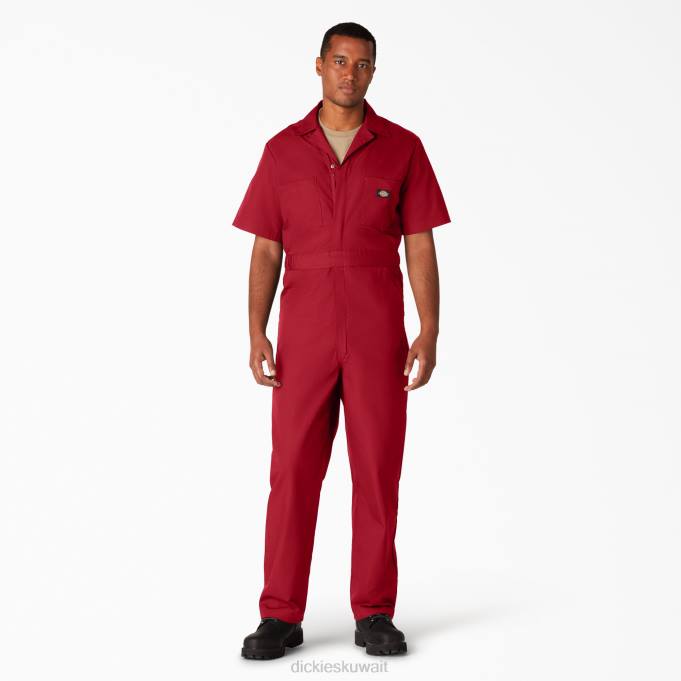 Dickies رجال معاطف قصيرة الأكمام قصير ملابس العمل 8444329