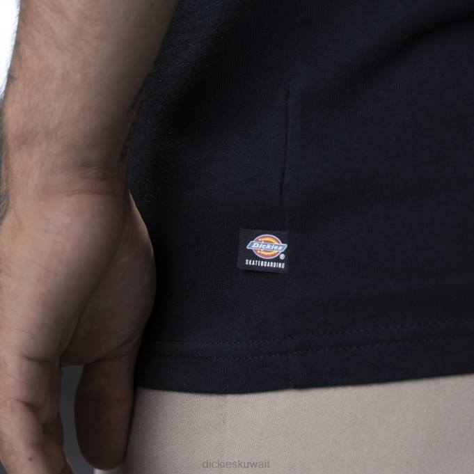 Dickies رجال تي شيرت روني ساندوفال أمريكانا برسومات أسود (كيلوبايت) ثياب 8444817