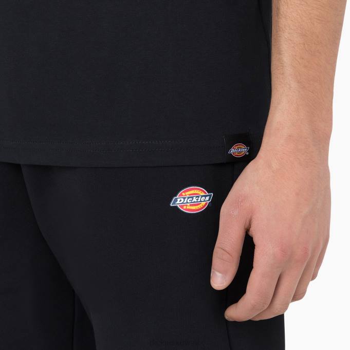 Dickies رجال تي شيرت بيكر سيتي بأكمام قصيرة أسود (كيلوبايت) ثياب 8444883