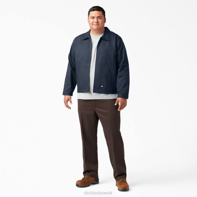 Dickies رجال سترة أيزنهاور غير مبطنة البحرية الداكنة (دن) ثياب 8444960
