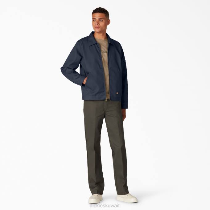 Dickies رجال سترة أيزنهاور غير مبطنة البحرية الداكنة (دن) ثياب 8444960