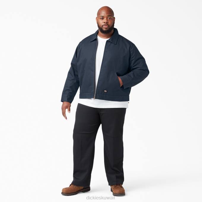 Dickies رجال سترة أيزنهاور معزولة البحرية الداكنة (دن) ثياب 8444966