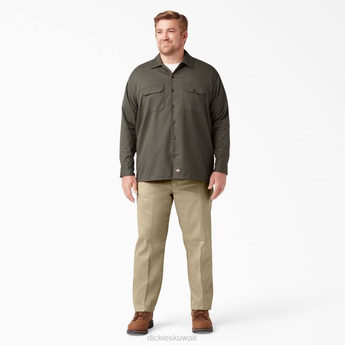 Dickies رجال سروال العمل الأصلي 874 الكاكي (خ) ملابس العمل 844411