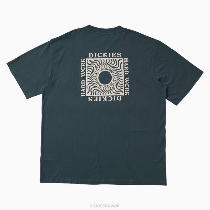 Dickies رجال تيشيرت بأكمام قصيرة القوة الجوية الزرقاء (AF) ثياب 8444754