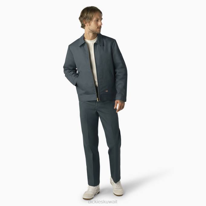 Dickies رجال سترة أيزنهاور معزولة القوة الجوية الزرقاء (AF) ثياب 8444962