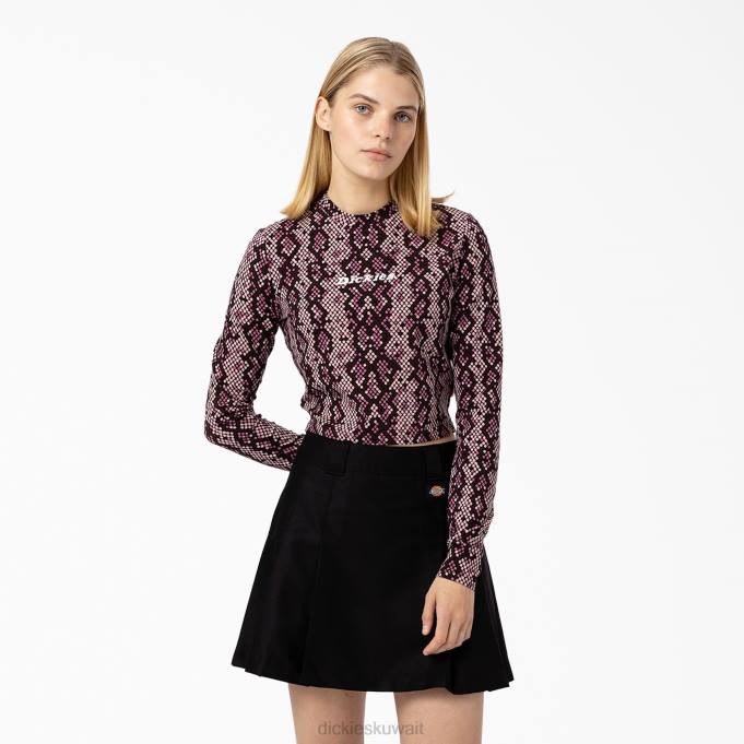 Dickies نحيف قميص كامدن قصير الأكمام وردي فاتح (BPI) ثياب 84442158