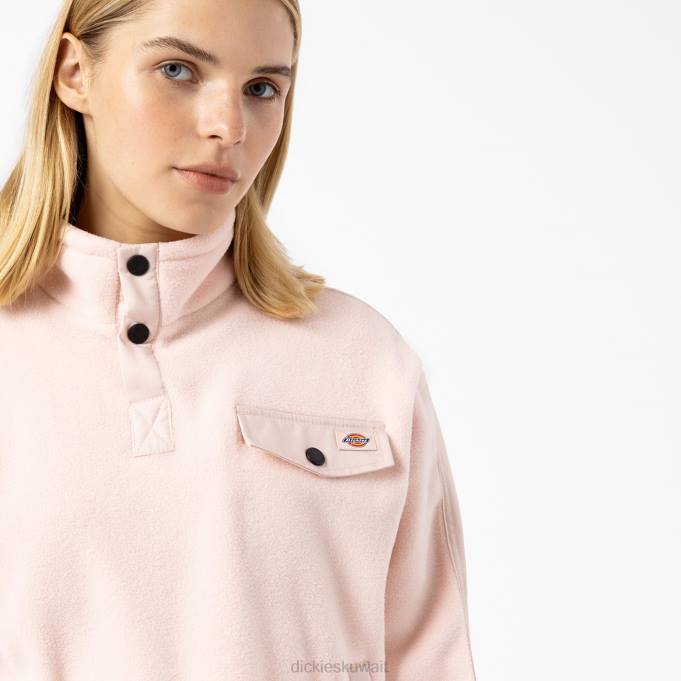 Dickies نحيف سترة بورت ألين الصوفية وردي فاتح (BPI) ثياب 84442366