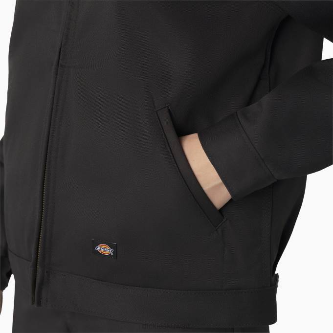 Dickies نحيف سترة أيزنهاور غير مبطنة أسود (BSK) ثياب 84441519