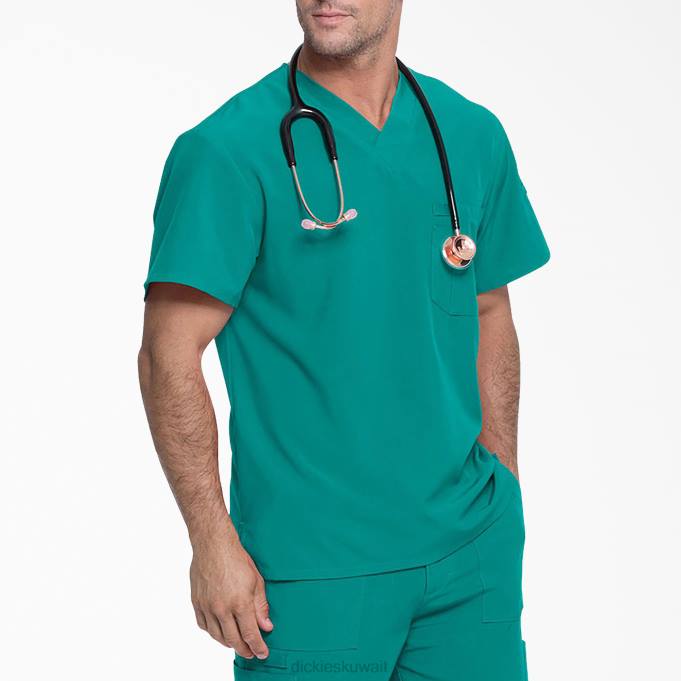 Dickies رجال EDS Essentials V-neck Scrub Top البط البري (dtl) ثياب 84441325
