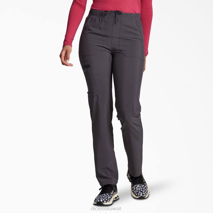 Dickies رجال بنطلون مقشر للساق مدبب الارتفاع طبيعي للجنسين EDs Essentials بيوتر رمادي (بيو) ثياب 84441420