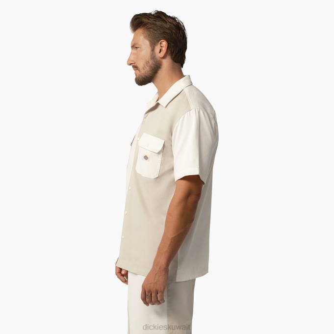 Dickies رجال Eddyville قميص عمل بأكمام قصيرة ألوان متنوعة (as0) ملابس العمل 8444791