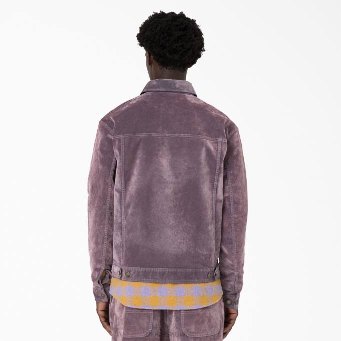 Dickies رجال حفل الافتتاح قطيع سترة فائدة الدنيم أرجواني (LC) ثياب 84441065