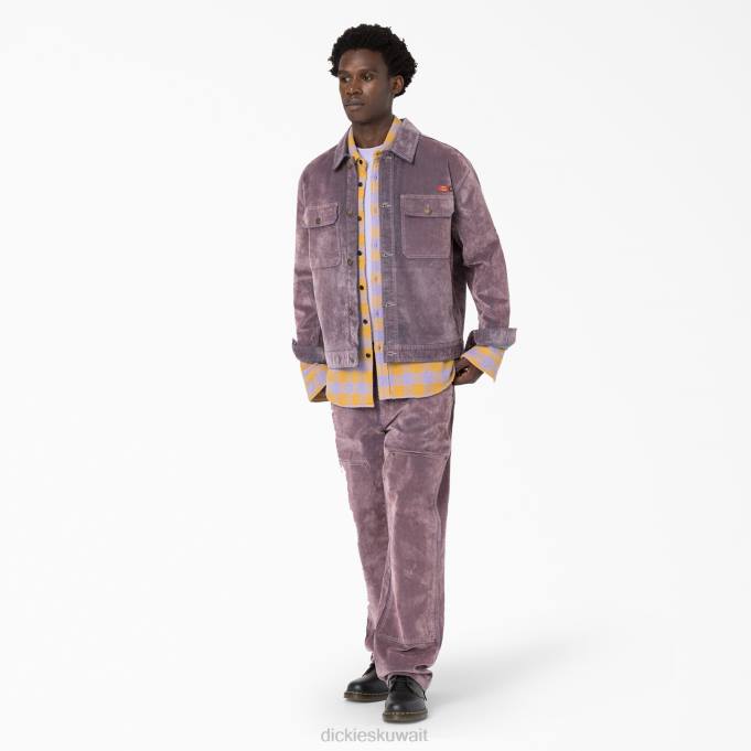 Dickies رجال حفل الافتتاح قطيع سترة فائدة الدنيم أرجواني (LC) ثياب 84441065