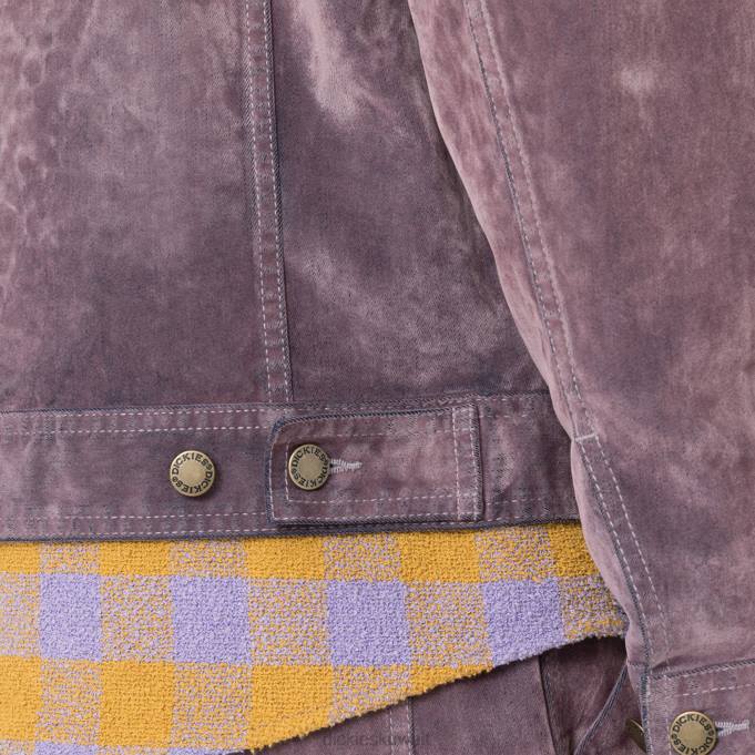 Dickies رجال حفل الافتتاح قطيع سترة فائدة الدنيم أرجواني (LC) ثياب 84441065