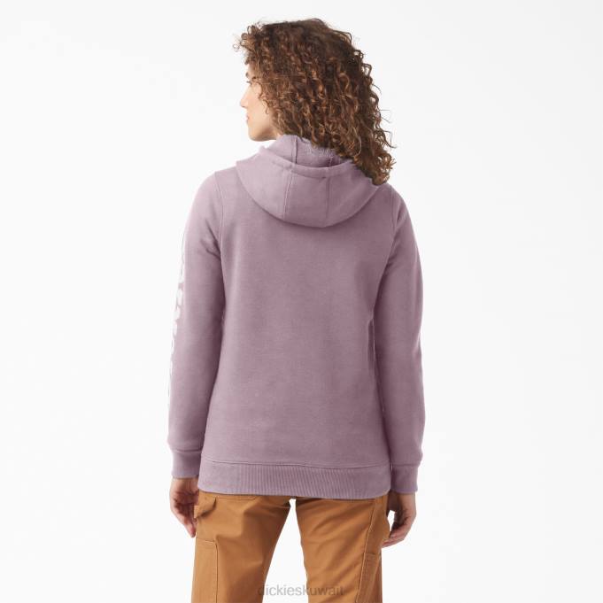 Dickies نحيف كنزة ثقيلة الوزن بشعار الماركة أرجواني (LC) ثياب 84442308