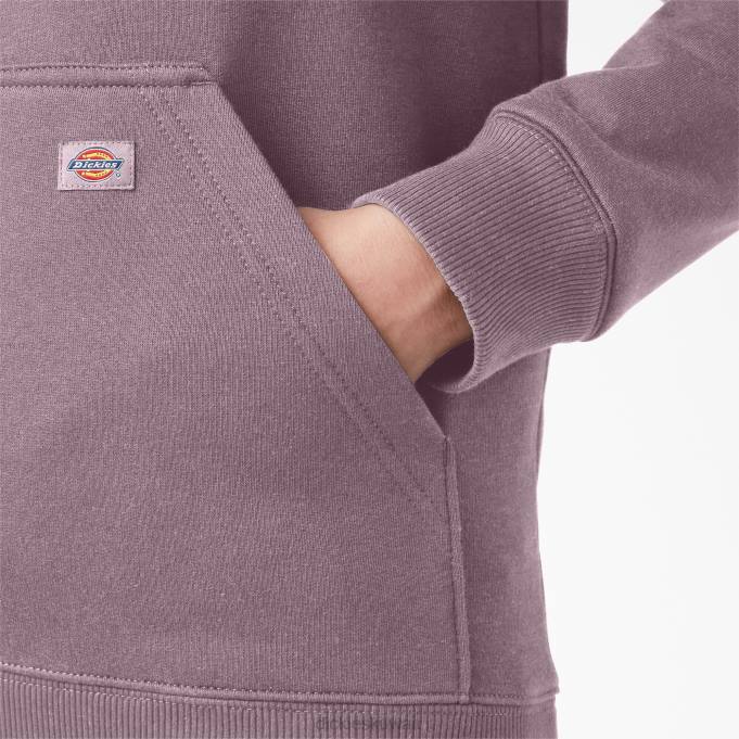 Dickies نحيف كنزة ثقيلة الوزن بشعار الماركة أرجواني (LC) ثياب 84442308