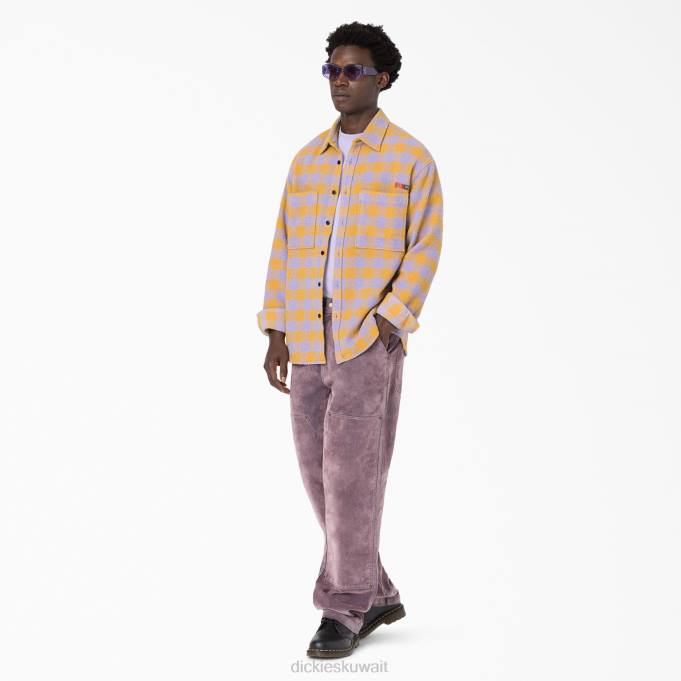 Dickies رجال حفل الافتتاح قطيع مزدوج الركبة فائدة الجينز أرجواني (LC) ثياب 8444284