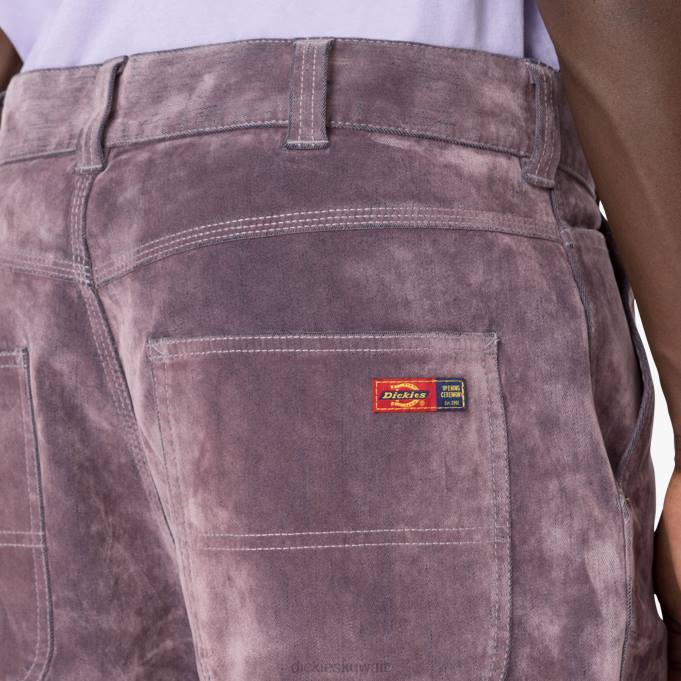 Dickies رجال حفل الافتتاح قطيع مزدوج الركبة فائدة الجينز أرجواني (LC) ثياب 8444284
