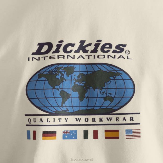 Dickies رجال تي شيرت برسومات جيك هايز بيج طبيعي (NT) ثياب 8444649