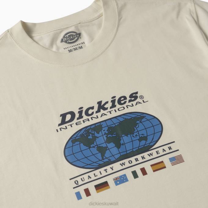 Dickies رجال تي شيرت برسومات جيك هايز بيج طبيعي (NT) ثياب 8444649