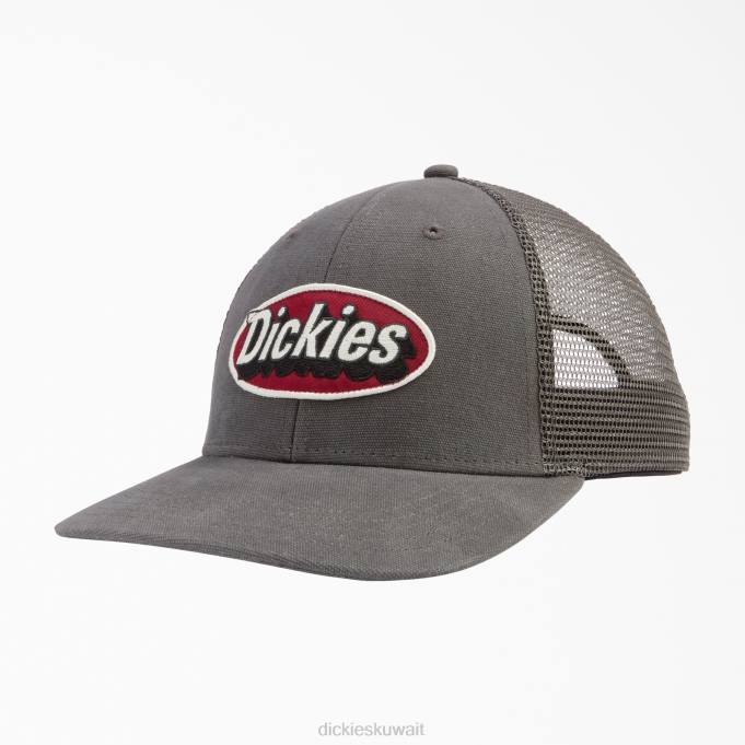 Dickies للجنسين كاب سائق شاحنة بشعار الماركة رمادي لائحة (SL) مُكَمِّلات 84442910