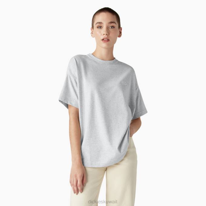 Dickies نحيف تي شيرت بأكمام قصيرة Summerdale هيذر جراي (زئبق) ثياب 84441980