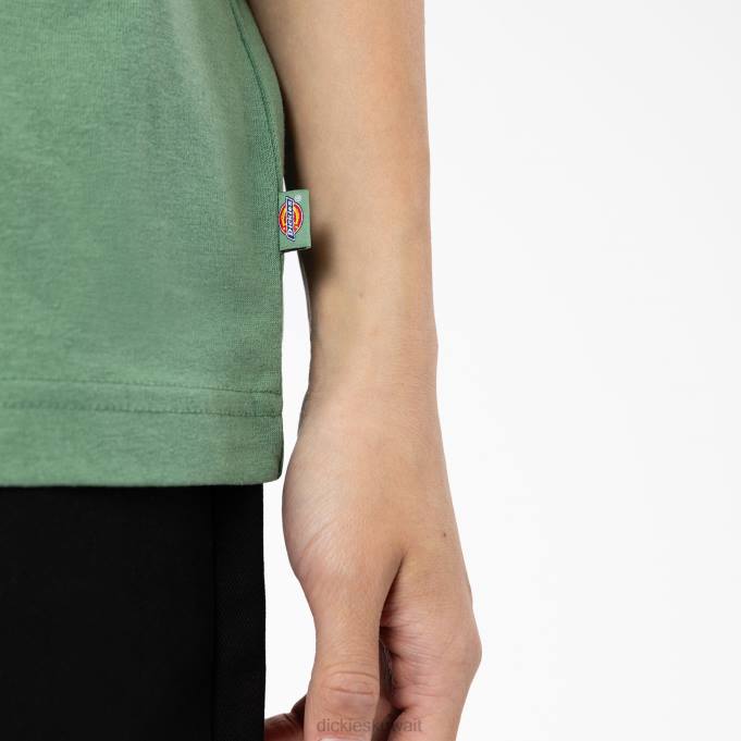 Dickies نحيف تي شيرت بأكمام قصيرة Summerdale اللبلاب الداكن (d2i) ثياب 84441978