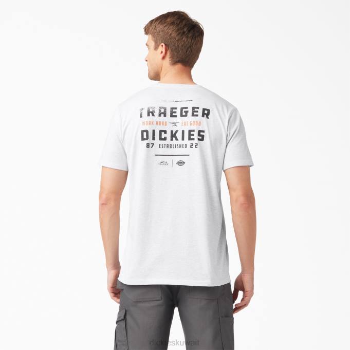 Dickies رجال تي شيرت Traeger Ultimate Grill الرماد الرمادي (حج) ثياب 8444591