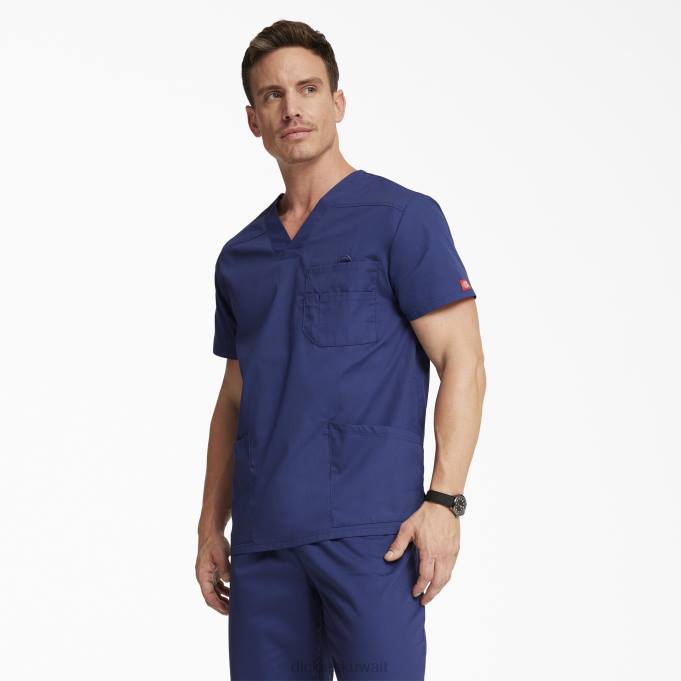 Dickies رجال بلوزة برقبة على شكل حرف V من إي دي إس عادي ثياب 84441265