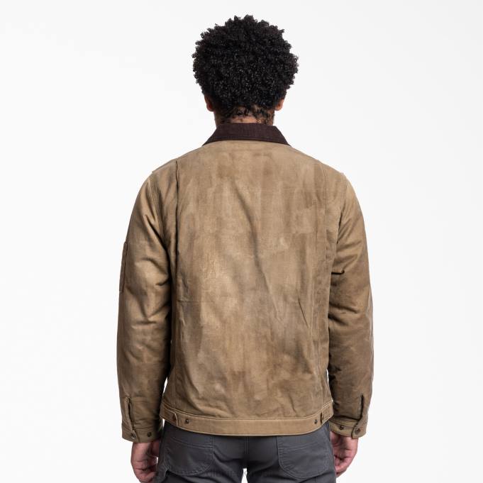 Dickies رجال سترة أيزنهاور قماش مشمع البلوط (ac2) ثياب 84441186