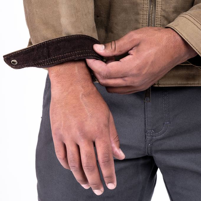 Dickies رجال سترة أيزنهاور قماش مشمع البلوط (ac2) ثياب 84441186