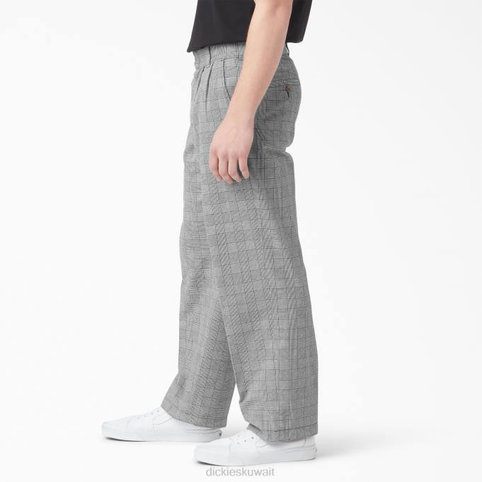 Dickies رجال سروال مطوي من bakerhill منقوشة البني (bp3) ثياب 8444318