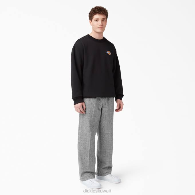 Dickies رجال سروال مطوي من bakerhill منقوشة البني (bp3) ثياب 8444318