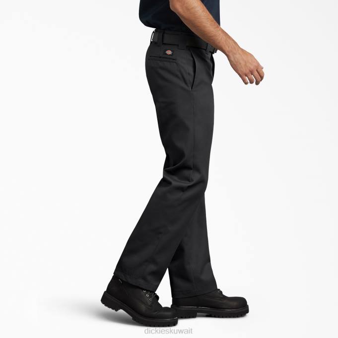 Dickies رجال سروال العمل يتأهل أسود (bk) ملابس العمل 8444113