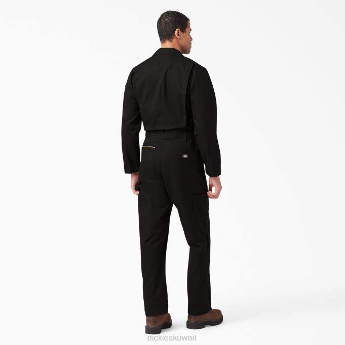 Dickies رجال معاطف فاخرة طويلة الأكمام المخلوطة أسود (bk) ملابس العمل 84441234