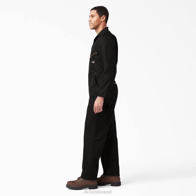 Dickies رجال معاطف فاخرة طويلة الأكمام المخلوطة أسود (bk) ملابس العمل 84441234