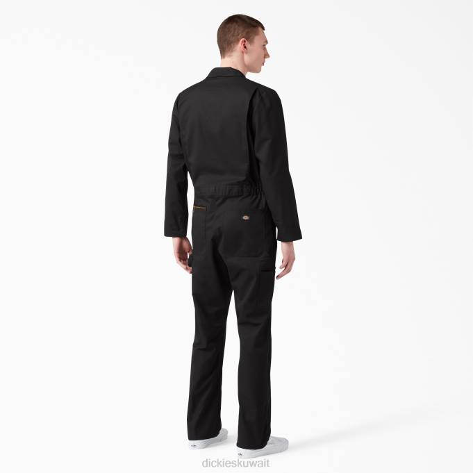 Dickies رجال معاطف فاخرة طويلة الأكمام المخلوطة أسود (bk) ملابس العمل 84441234